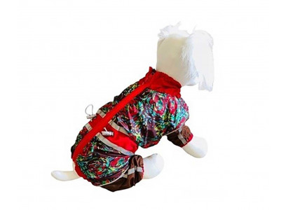 Дождевик Для Собак Мелких Пород Бриз 16 Девочка Коричневый Pet Fashion (Пет Фешн) 