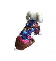 Дождевик Для Собак Миниатюрных Пород Пеппа 10 Коричневый Pet Fashion (Пет Фешн)