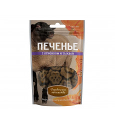 Лакомство Для Собак Деревенские Лакомства Печенье Ягненок/Тыква 100г 72504055
