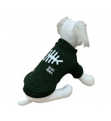 Толстовка-Бомбер Для Собак Миниатюрных Пород Fish L Хаки Pet Fashion (Пет Фешн)