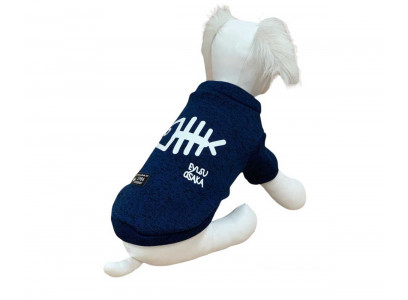 Толстовка-Бомбер Для Собак Миниатюрных Пород Fish M Синий Pet Fashion (Пет Фешн) 