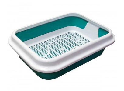 Туалет Zooexpress (Зооэкспресс) Для Кошек Мегакис с Сеткой и Рамкой 11161 46*34,5*14см