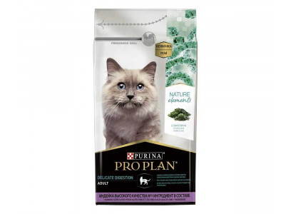 Сухой Корм ProPlan (ПроПлан) Для Кошек с Чувствительным Пищеварением Индейка и Спирулина Nature Elements Cat Delicate Digestion 7кг 