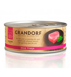 Консервы Для Кошек Grandorf (Грандорф) Филе Тунца Cat Tuna In Broth 70г 2635к