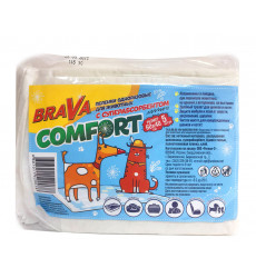Пеленки Для Кошек и Собак Brava (Брава) Comfort с Суперабсорбентом 60*40см 5шт
