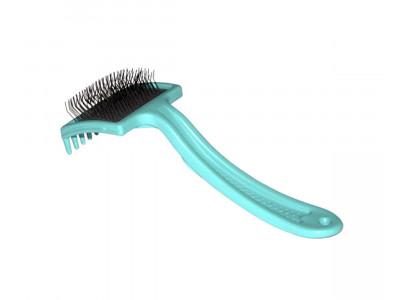 Пуходерка Для Кошек и Собак Зооник Пластик Без Капли Средняя Средней Жесткости 07234
