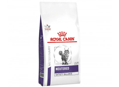 Лечебный Сухой Корм Royal Canin (Роял Канин) Для Кастрированных Котов и Стерилизованных Кошек Контроль Веса Veterinary Neutered Satiety Balance 300г 