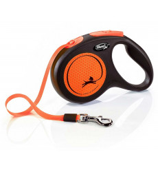 Рулетка Flexi (Флекси) Xtreme L 5м До 65кг Лента Оранжевая