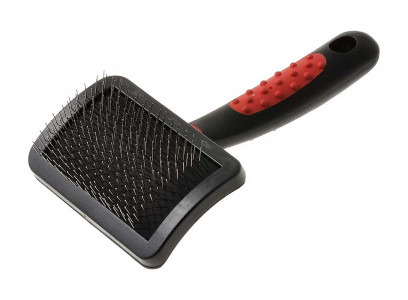 Пуходерка Для Кошек и Собак Мелких Пород Hello Pet (Хелло Пет) 15*7,5*5см Пластик Жесткий Корд Малая 16822 S-Б /12/ 