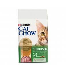 Сухой Корм Cat Chow (Кэт Чау) Для Стерилизованных Кошек Птица и Индейка Special Care Sterilized 7кг