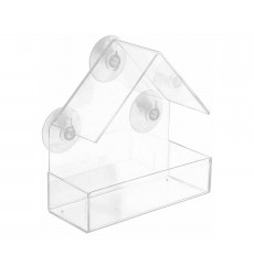 Кормушка Trixie (Трикси) Для Птиц Оконная 225мл 15*15*6см 55610