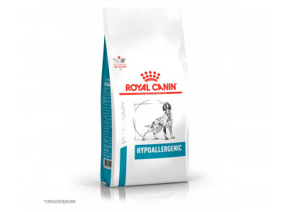 Лечебный Сухой Корм Royal Canin (Роял Канин) Для Собак с Пищевой Непереносимостью Veterinary Diet Canine Hypoallergenic DR21 2кг 