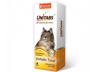 Витамины Unitabs (Юнитабс) Тотал Для Кошек 20мл U313
