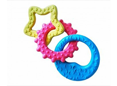 Игрушка Уют Для Собак Звезда Шестеренка Кольцо 17см Иш113