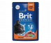 Влажный Корм Brit (Брит) Для Стерилизованных Кошек Лосось в Соусе Premium 85г 5048892 