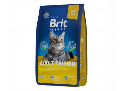 Сухой Корм Brit (Брит) Для Кошек Лосось Premium Cat Adult Salmon 400г 5049035 