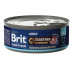 Консервы Brit (Брит) Для Кошек Телятина и Сливки Premium By Nature 100г 5051212 