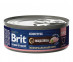 Консервы Brit (Брит) Для Кошек с Чувствительным Пищеварением Индейка Premium By Nature 100г 5051250 