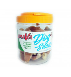 Лакомство Brava (Брава) Для Собак Уши Кролика с Мясом Кролика 450г