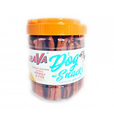 Лакомство Brava (Брава) Для Собак Сушеные Ломтики Из Мяса Куры и Утки 700г /12/