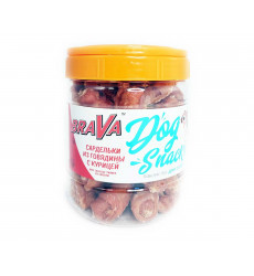 Лакомство Brava (Брава) Для Собак Сардельки Из Говядины с Курой 700г /12/