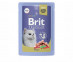 Влажный Корм Brit (Брит) Для Кошек Форель в Желе Premium 85г (1*24) 5050185 