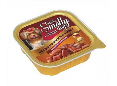 Консервы Zoogurman (Зоогурман) Для Собак Мелких Пород Говядина Ассорти Smolly Dog 100г 8740  