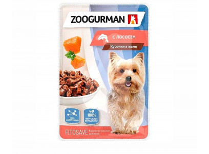 Влажный Корм Zoogurman (Зоогурман) Для Собак Лосось 85г 1143 