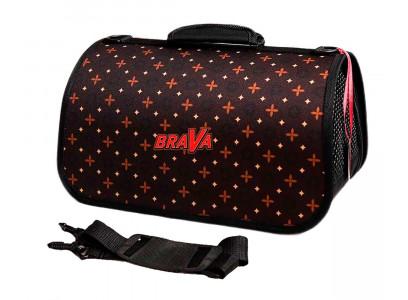 Сумка-Переноска Для Кошек и Собак Мелких Пород Brava (Брава) Классик 50*25*28см Zd-3-7-322-3 