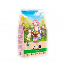 Сухой Корм Zillii (Зилли) Для Кошек с Чувствительным Пищеварением Индейка Sensitive Digestion Cat 400г 5658120 (1*28)