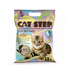 Наполнитель Для Кошачьего Туалета Cat Step (Кэт Степ) Tofu Tuffi Frutti 12л Комкующийся Растительный 20333014
