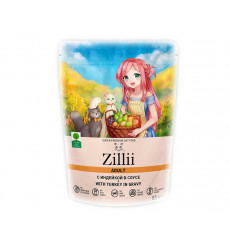 Влажный Корм Zillii (Зилли) Для Кошек Индейка в Соусе Adult Cat Turkey 85г 5657052 (1*22)
