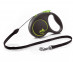 Рулетка Flexi (Флекси) Black Design S 5м До 12кг Трос Черный и Зеленый 