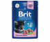 Влажный Корм Brit (Брит) Для Котят Белая Рыба в Соусе Premium 85г (1*24) 5048861 