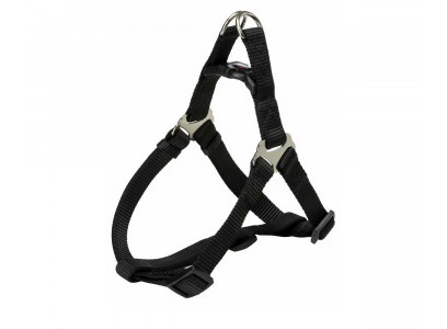 Шлейка Trixie (Трикси) Premium One Touch S 40-50см/15мм Черный 204401 