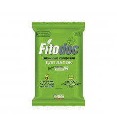 Салфетки Влажные Fitodoc (Фитодок) Для Лап Собак и Кошек