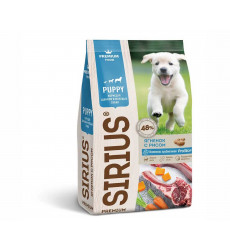 Сухой Корм Sirius (Сириус) Для Щенков Ягненок и Рис 2кг (1*6)