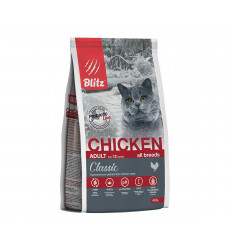 Сухой Корм Blitz (Блиц) Для Кошек Курица 400г 680191