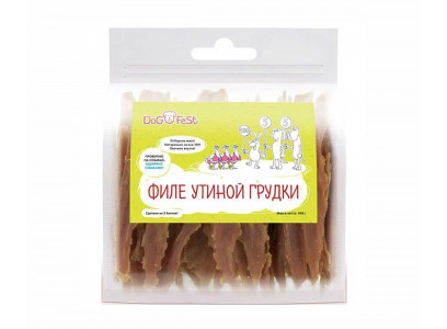 Лакомство Деревенские Лакомства Для Собак Филе Утиная Грудка Dog Fest 500г 928887636 