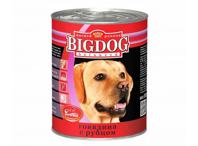 Консервы Zoogurman (Зоогурман) Консервы Для Собак Говядина и Рубец Big Dog 850г (1*9) 0539 