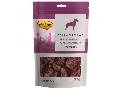 Лакомство Мнямс Филе Миньон По-Фламандски Для Собак 75г 