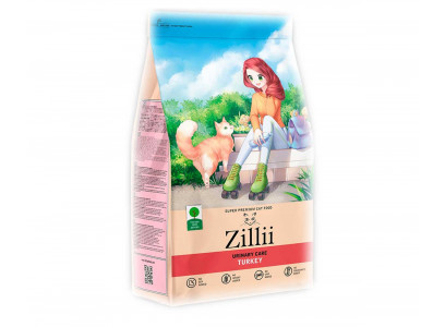 Сухой Корм Zillii (Зилли) Для Кошек Ph Контроль 10кг Индейка Urinary Care Cat 5658173 