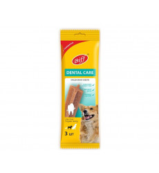 Лакомство Biff (Бифф) Для Собак Средних Пород Снек Говядина Dental Care 77г 024720