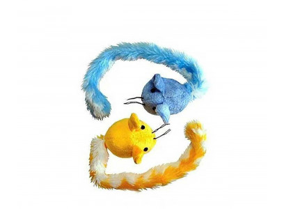 Игрушка Для Кошек Мышь Догонялки Gl20-42 25см 2шт 361334