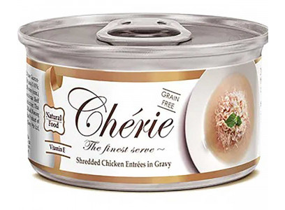 Консервы Pettric (Пэттрик) Cherie Для Кошек Курица в Подливе 80г 600333 