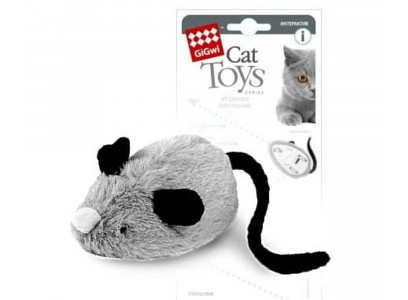 Игрушка Gigwi (Гигви) Для Кошек Мышка Интерактивная 75240