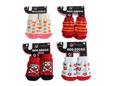 Носки Для Собак Средних Пород Pet Fashion (Пет Фешн) XXL Микс 12*7см 