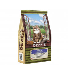 Сухой Корм Dezzie (Деззи) Для Кошек, Живущих в Помещении, Курица и Говядина Indoor Adult Cat 2кг 5659111