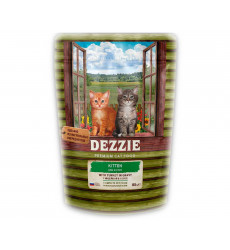 Влажный Корм Dezzie (Деззи) Для Котят Индейка в Соусе Kitten Turkey 85г 5657070 (1*22)