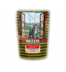 Влажный Корм Dezzie (Деззи) Для Кошек Утка И Печень в Соусе Adult Cat Duck/Liver 85г 5657071 (1*12)